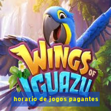 horario de jogos pagantes